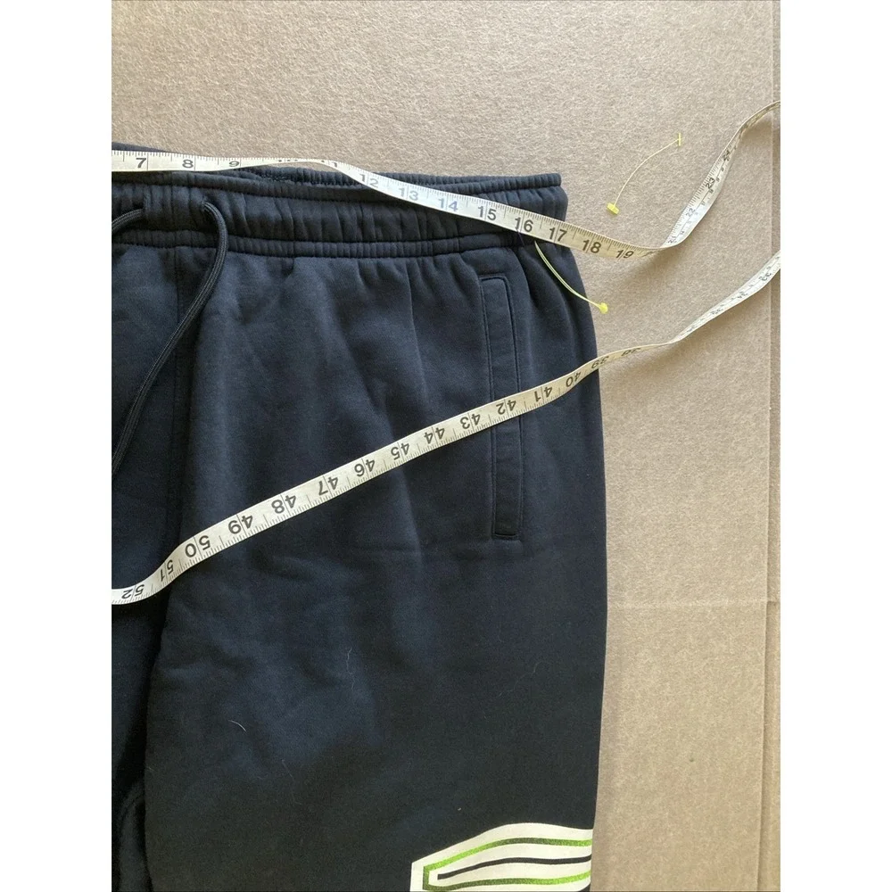 NIKE Jordan MVP Fleece Jogger Pants Sz L Black DV1603-010